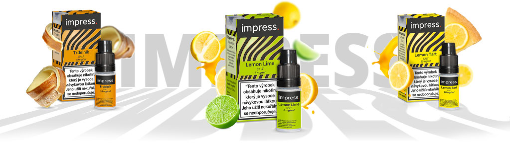 Impress Salt Watermelon 10ml 10mg (Vodní meloun)