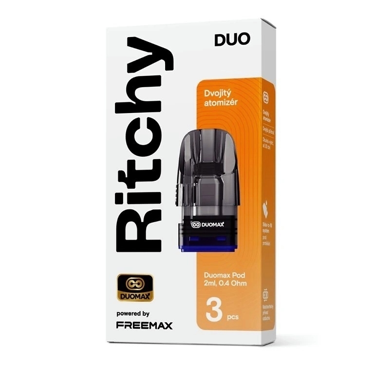Ritchy DUO DUOMAX Pod Cartridge 3ks – 0.6Ω