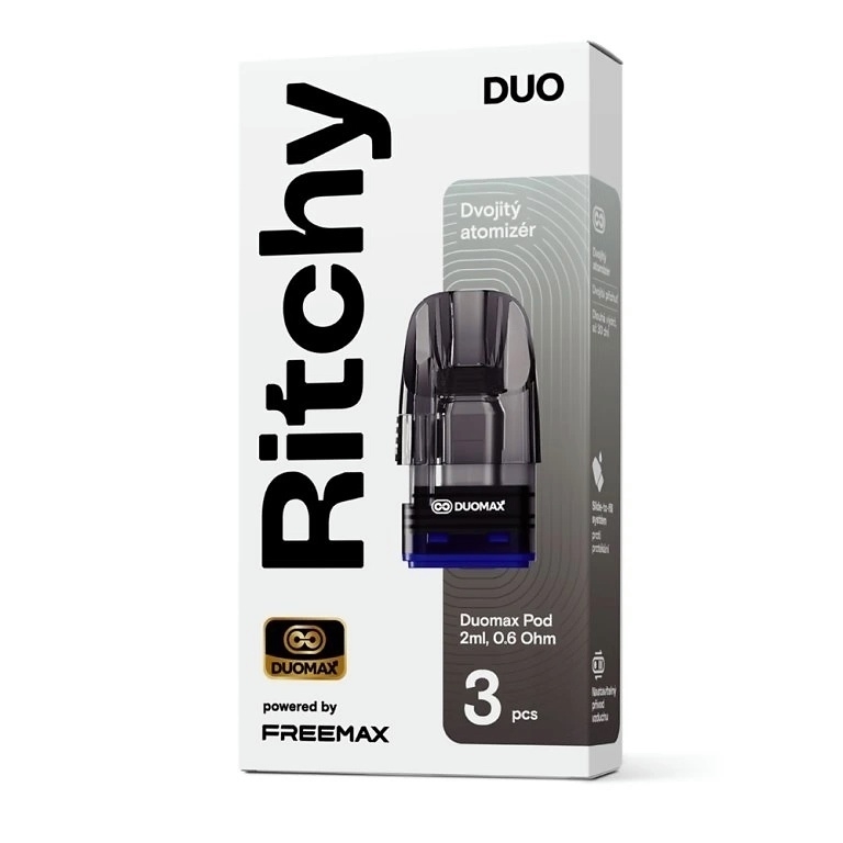 Ritchy DUO DUOMAX Pod Cartridge 3ks – 0.6Ω