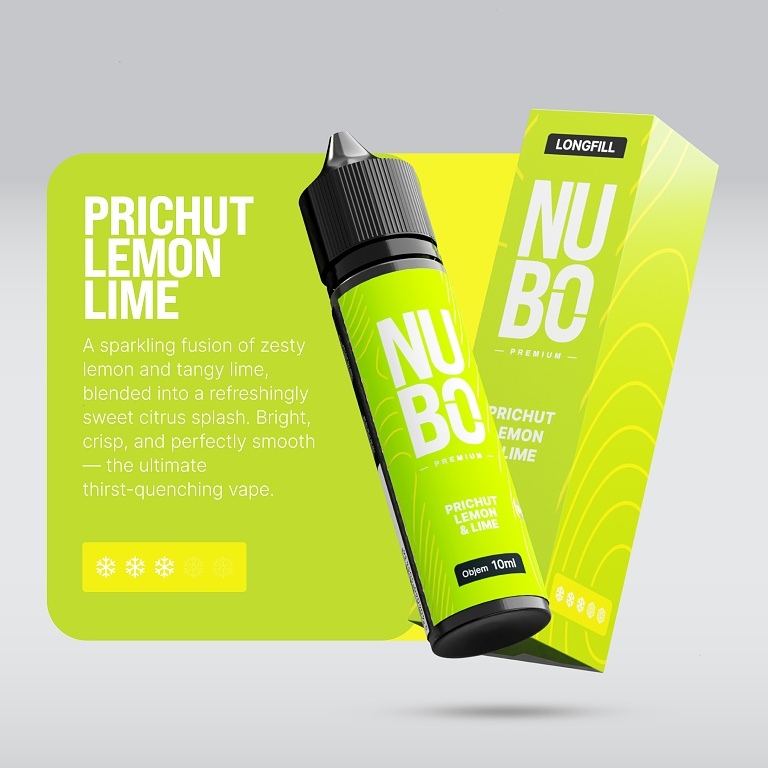 NUBO Premium Lemon & Lime S&V 10ml (Chladivý citrón s limetkou)