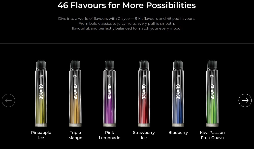 LOST MARY GLAYCE Starter Kit Watermelon 20mg 2ml (Elektronická cigareta 1000mAh (Vodní meloun))