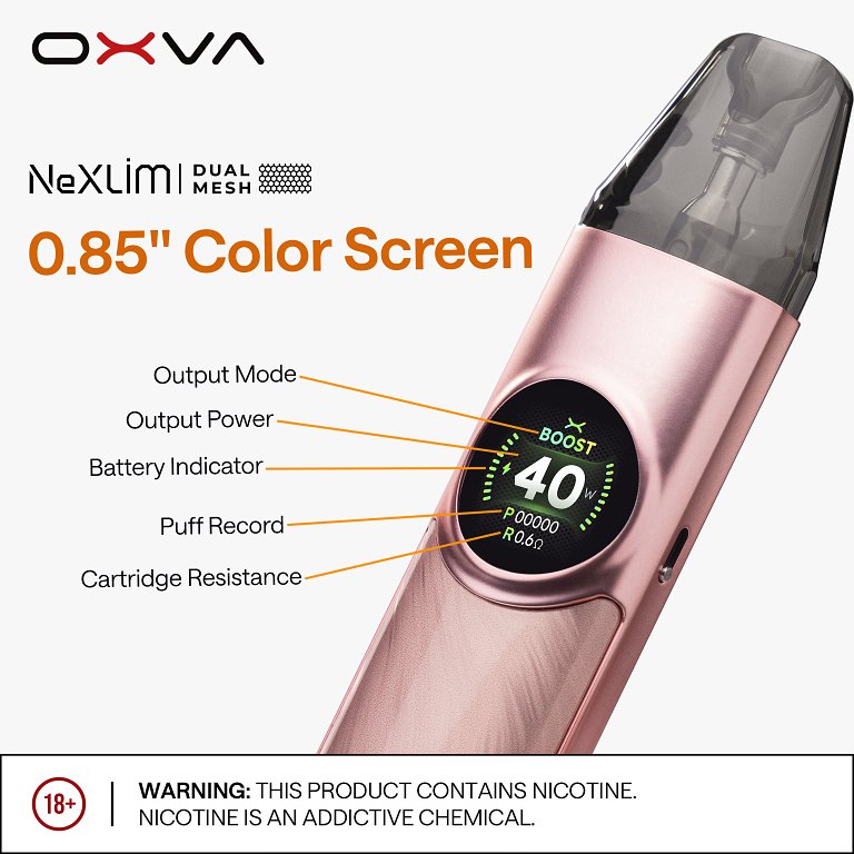 Oxva NeXLIM Pod Kit Dark Blue (Elektronická cigareta 1500mAh)