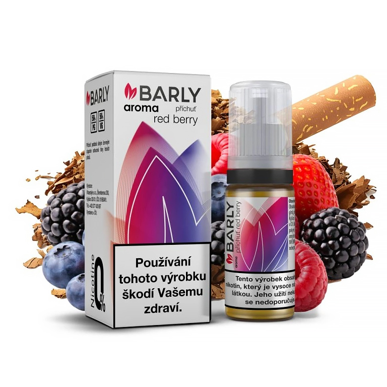 Barly RED Berry - Příchuť - 10ml (Tabák s lesními plody)