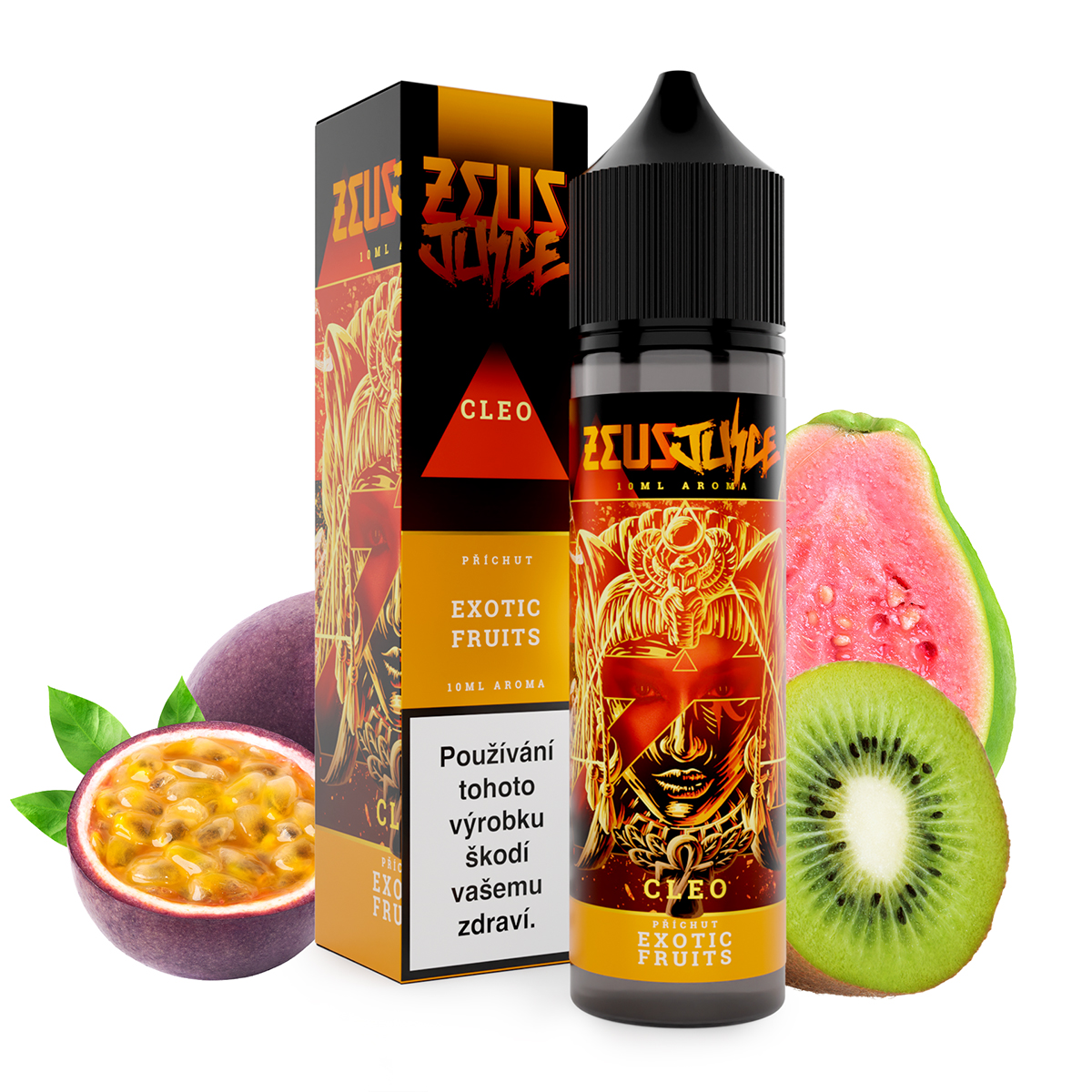 Zeus Juice - S&V - Cleo - 10ml (Kiwi, Marakuja, Guava)