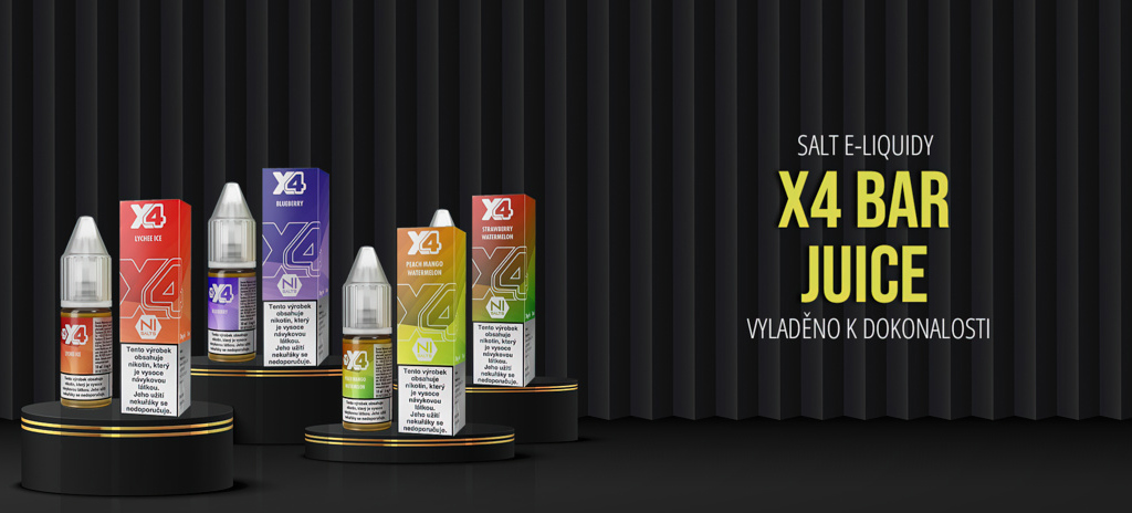 X4 Bar Juice Salt - E-liquid - Kiwi Passionfruit Guava - 20mg (Kiwi, marakuja a guava)