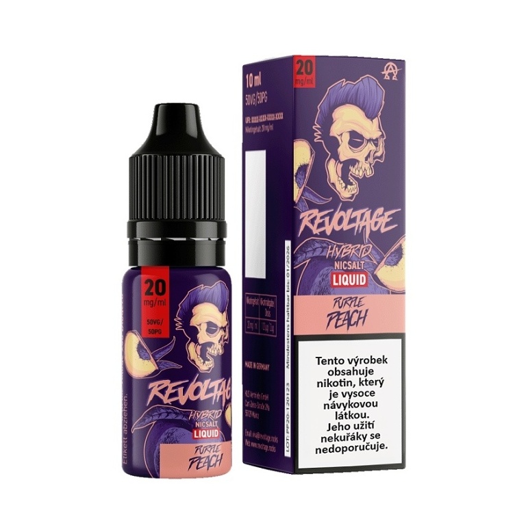 Revoltage Purple Peach 20mg 10ml (Ledová broskev)