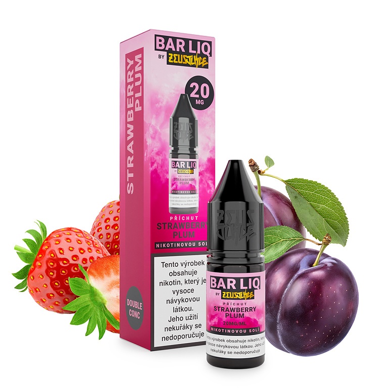 Zeus Juice BAR LIQ - Strawberry Plum - 20mg (Jahody se švestkami)