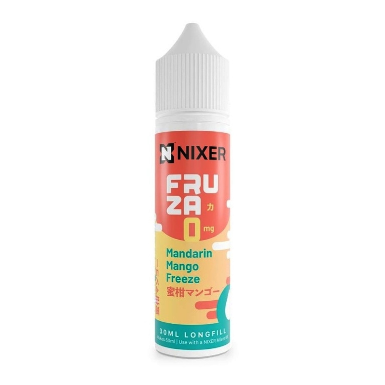 Nixer X Fruza S&V Mandarin Mango Freeze 10ml (Chladivé mango s mandarinkou)