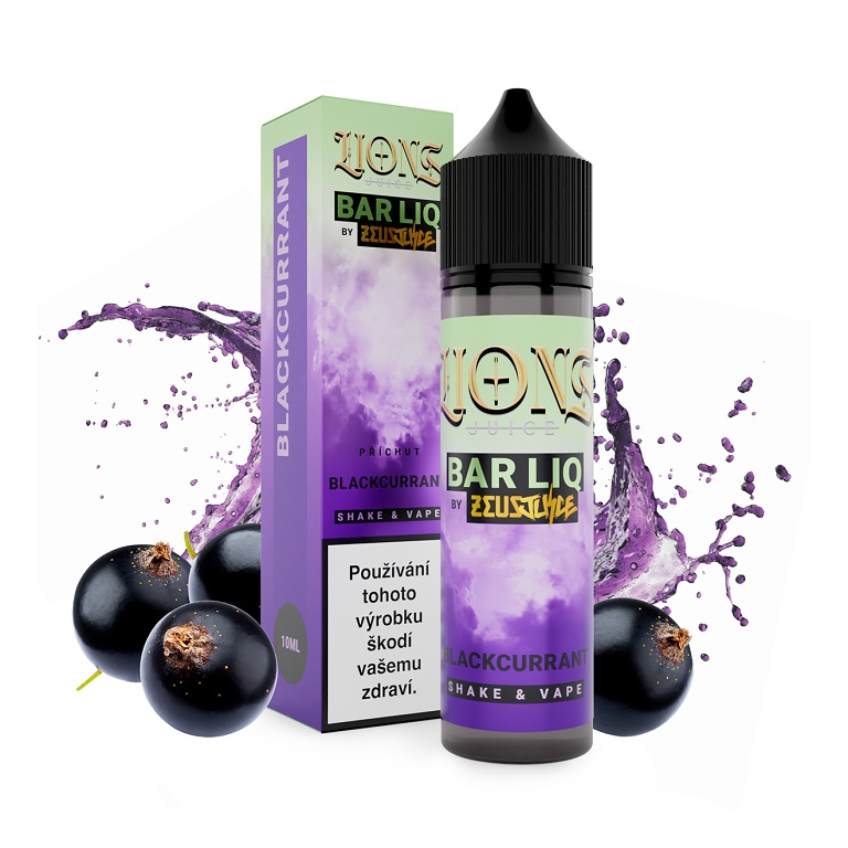 Lions Barliq S&V Blackcurrant 10ml (Černý rybíz)