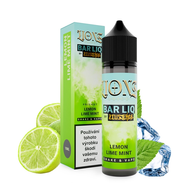 Lions Barliq S&V Lemon Lime Mint 10ml (Citron, Limetka, Máta)