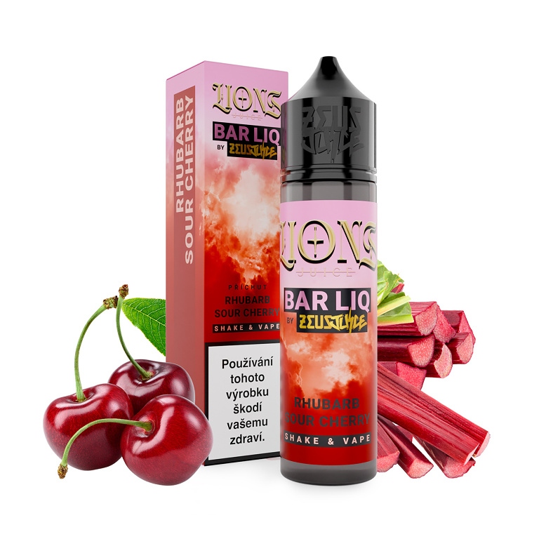 Lions Barliq S&V Rhubarb Sour Cherry 10ml (Rebarbora, Višeň)
