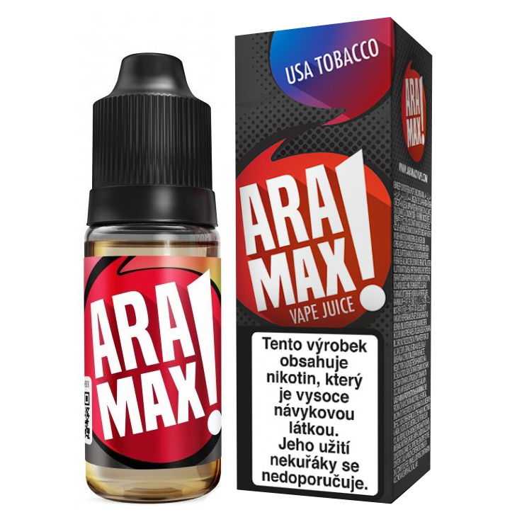 Aramax - USA Tobacco - 10ml - 0mg (Americký tabák)