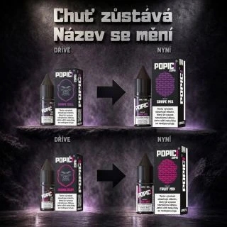 POPIC! Salt Lemon Lime 10ml 10mg (Citrón, Limetka)