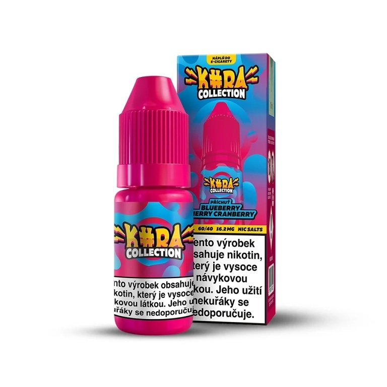Kura Collection Blueberry Cherry Cranberry 10ml 16.2mg (Borůvka, Třešeň, Brusinka)