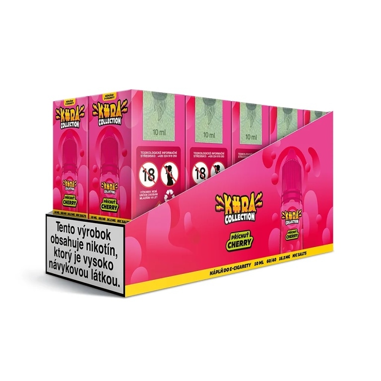 Kura Collection Cherry 10ml 16.2mg (Třešeň)