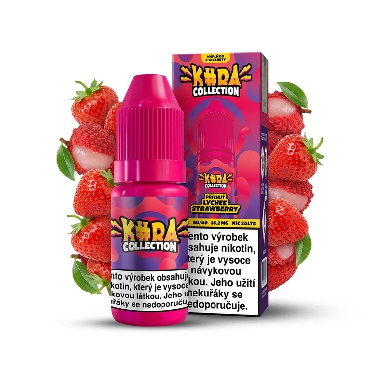 Kura Collection Lychee Strawberry 10ml 16.2mg (Liči, Jahoda)