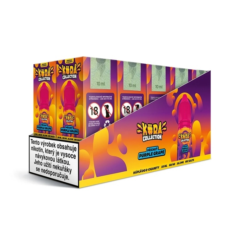 Kura Collection Purple Grape 10ml 16.2mg (Hroznové víno)