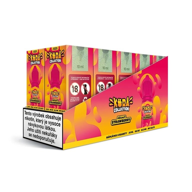 Kura Collection Strawberry 10ml 16.2mg (Jahoda)