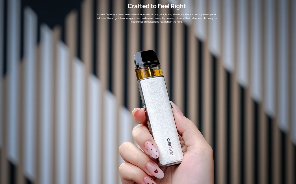 Aspire Loomix Pod Kit Pearl White (1500mAh)