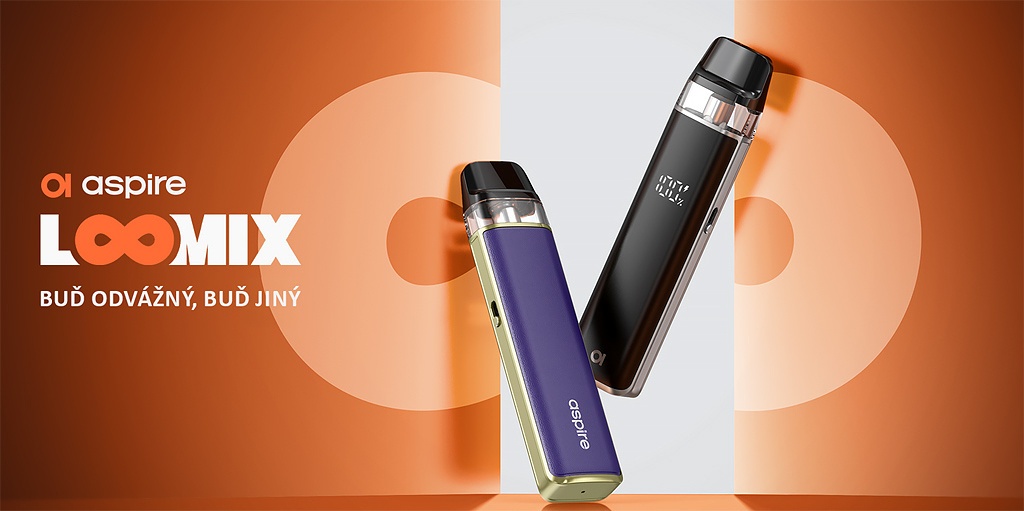 Aspire Loomix Pod Kit Gunmetal (1500mAh)