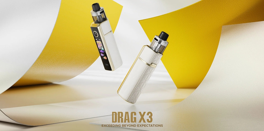 Voopoo DRAG X3 Pod Kit Carbon Fiber Black