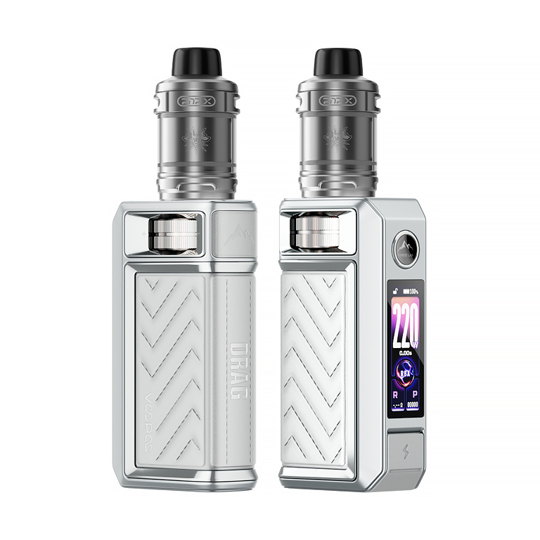 Voopoo Drag 6 Full Kit s UFORCE X Tank 2ml Silver (4400mAh)
