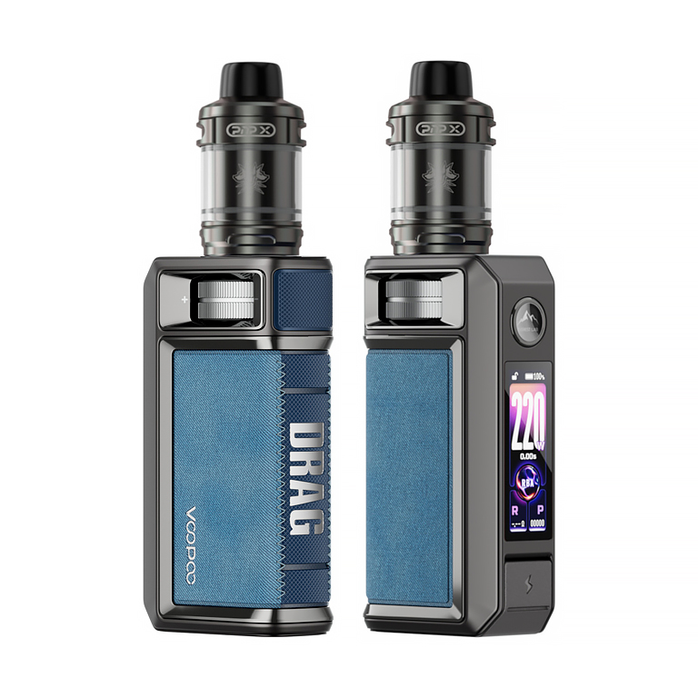 Voopoo Drag 6 Full Kit s UFORCE X Tank 2ml Metal Gray (4400mAh)