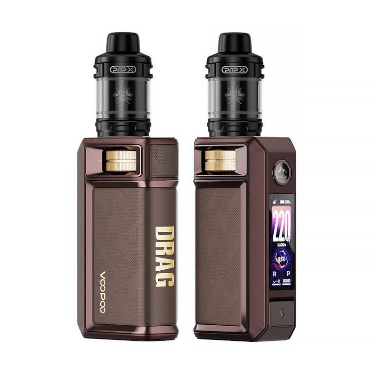 Voopoo Drag 6 Full Kit s UFORCE X Tank 2ml Brown (4400mAh)