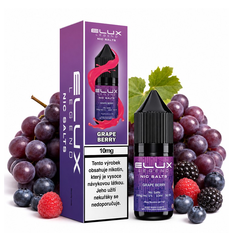 Elux Legend Salts - Grape Berry - 10mg