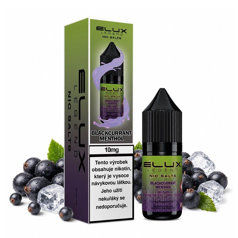 Elux Legend Salts - Blackcurrant Menthol - 10mg