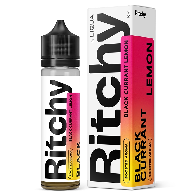 Ritchy Liqua S&V Black Currant Lemon 10ml (Černý rybíz, Citrón)