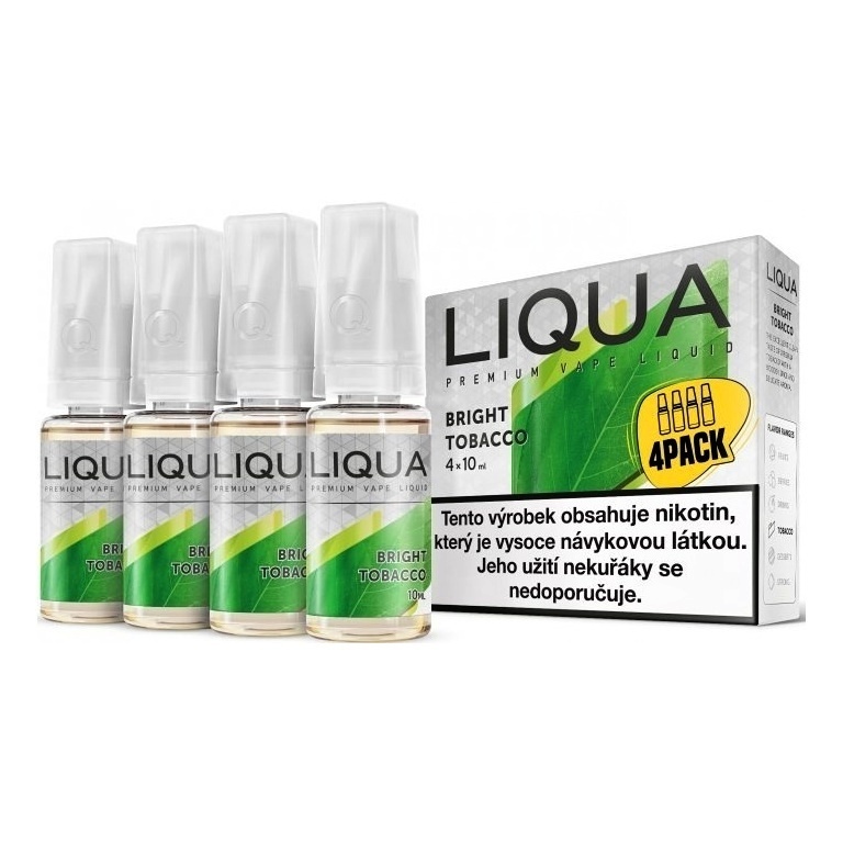 Liqua Elements - Bright Tobacco - 4x10ml - 12mg