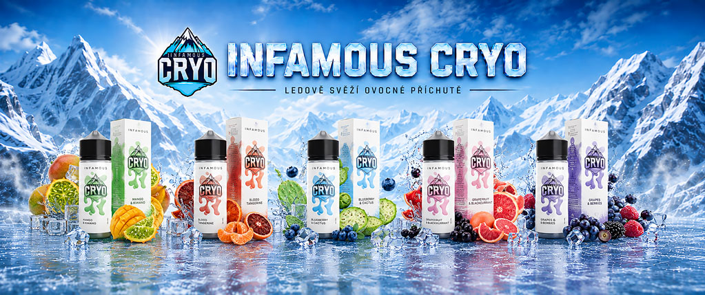 Infamous CRYO S&V Pineapple Lemon 10ml (Ledový ananas s citrónem)