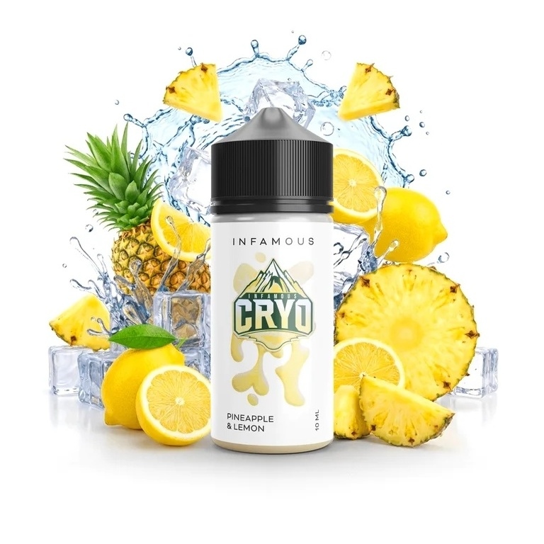 Infamous CRYO S&V Pineapple Lemon 10ml (Ledový ananas s citrónem)
