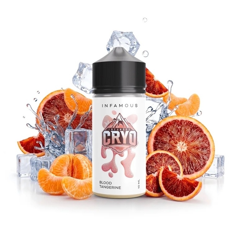 Infamous CRYO S&V Blood Tangerine 10ml (Vychlazený pomeranč s mandarinkou)