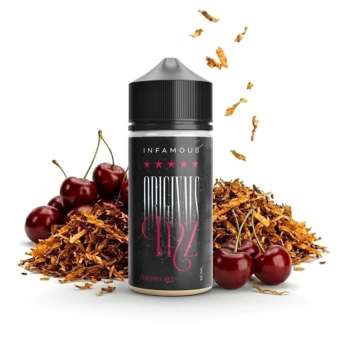 Infamous Originals S&V Cherry MZ 10ml (Třešňový tabák)