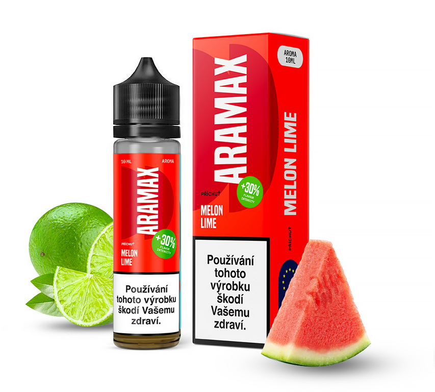 Aramax - S&V - Melon Lime - 10ml (Vodní meloun s limetkou)