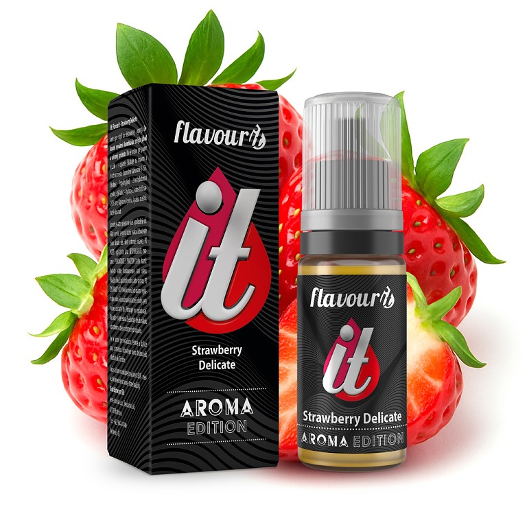Flavourit Aroma - Příchuť - Strawberry Delicate (Sladká jahoda)