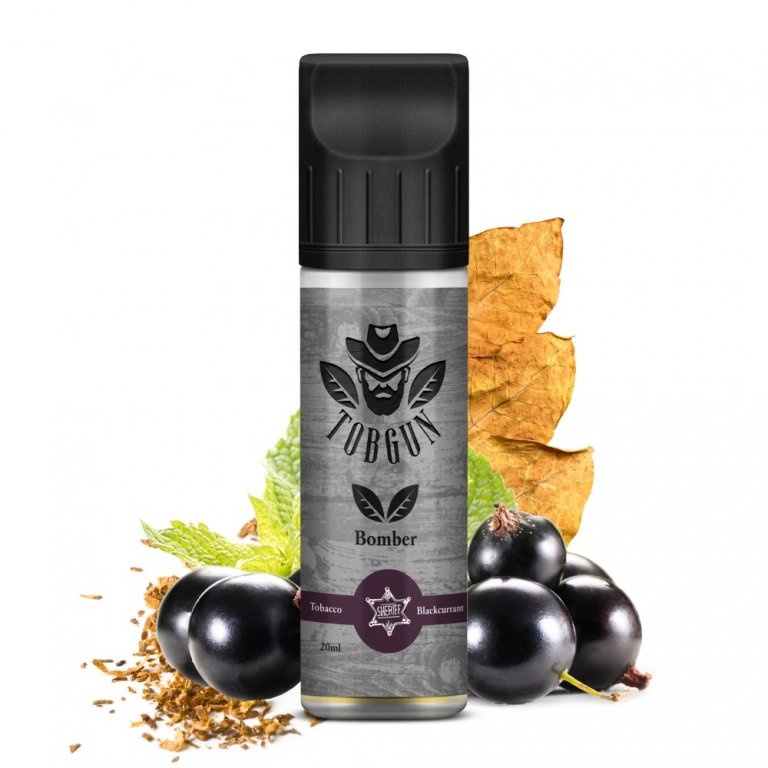 TobGun - S&V - Bomber - 10ml (Tabák & Černý rybíz)