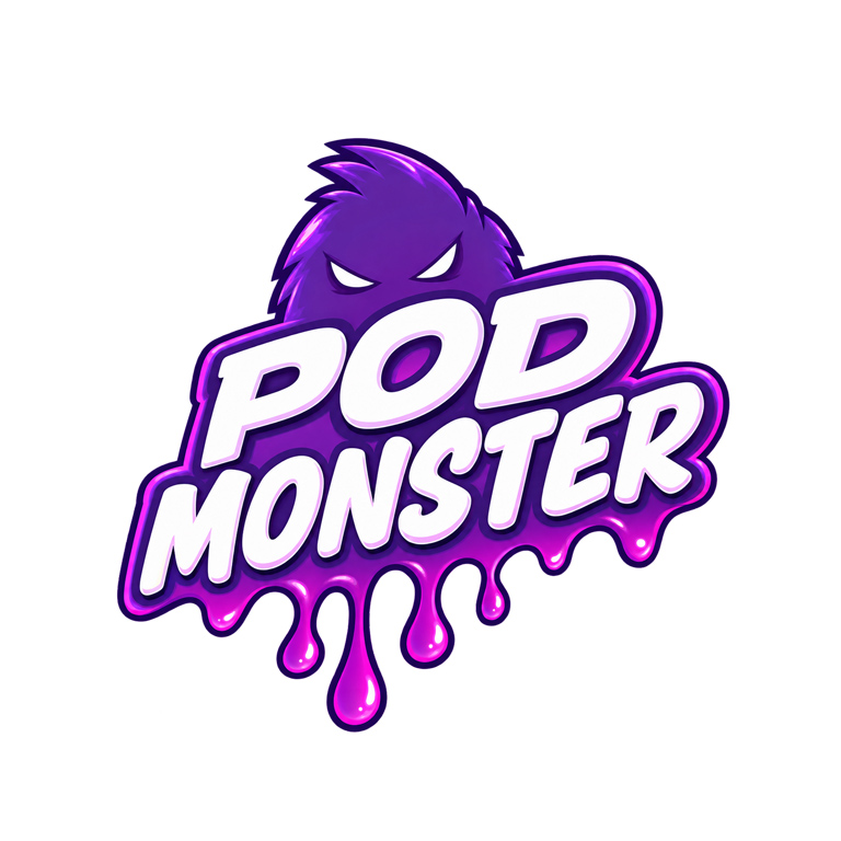 POD Monster S&V Blueberry Raspberry Lemon 10ml (Borůvky s malinami a citrónem)