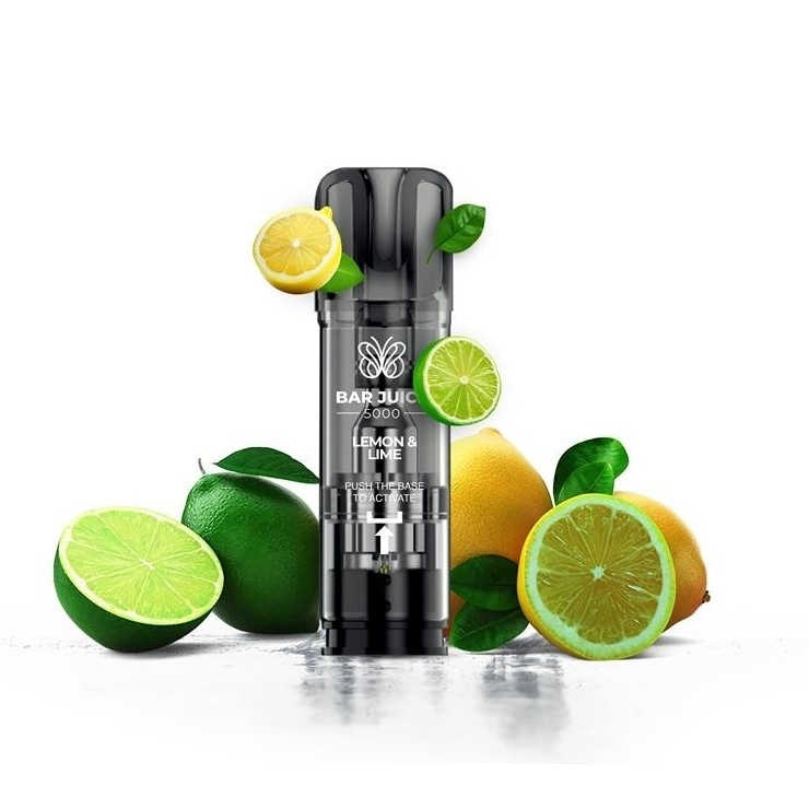 BAR Juice 5000 Pod Lemon & Lime 10mg 2ks (Citrón s limetkou)