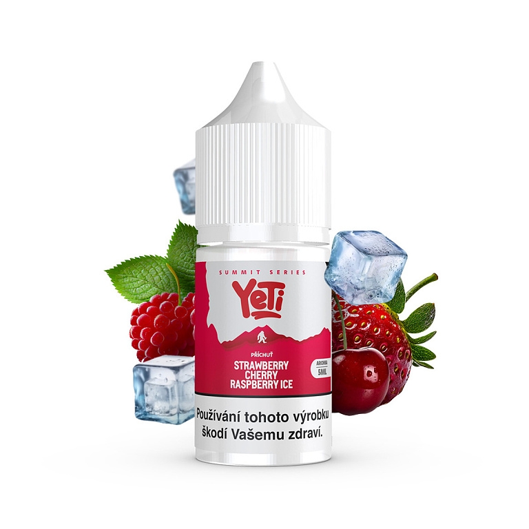 Yeti Summit S&V Strawberry Cherry Raspberry ICE (Ledová jahoda, třešeň a malina)