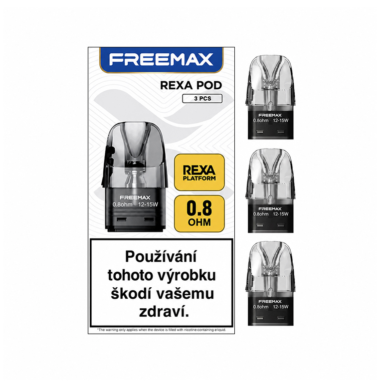 Freemax REXA Pod Cartridge 0,8ohm 2ml 3ks