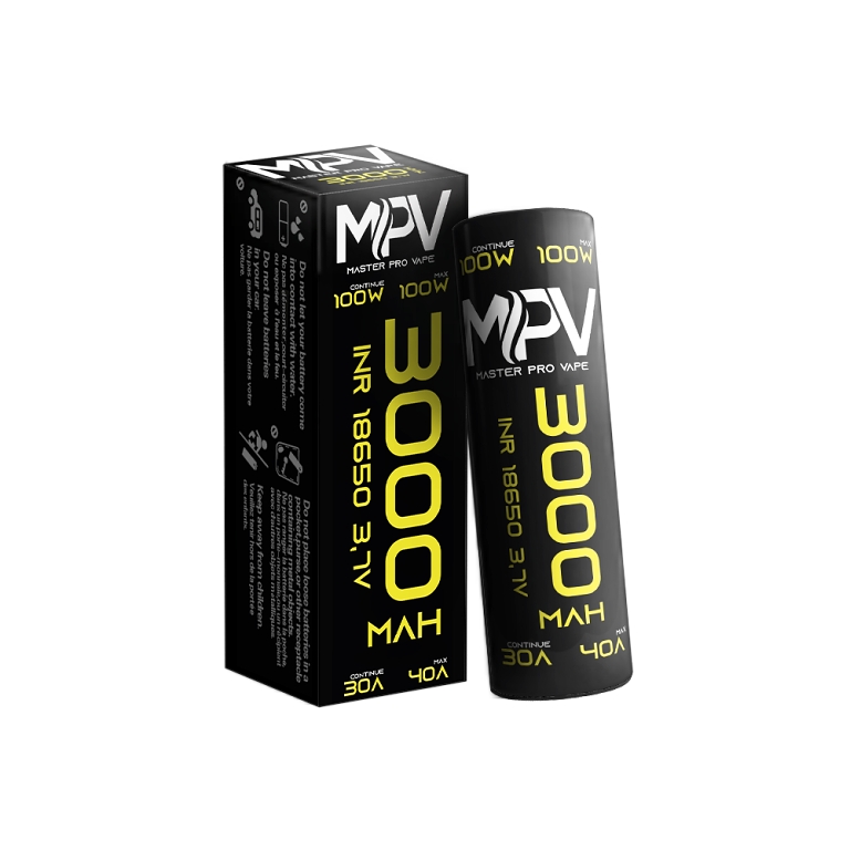 MPV baterie 18650 3000mAh 40A