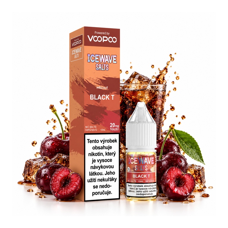 Voopoo ICEWAVE Salts Blact T 10ml 20mg (Třešeň)