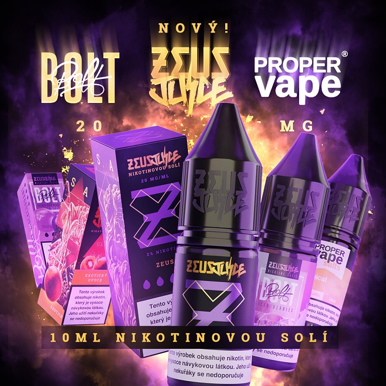 Zeus Juice Salt - E-liquid - Vermilion - 10ml - 20mg
