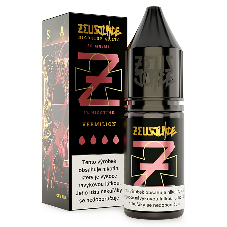 Zeus Juice Salt - E-liquid - Vermilion - 10ml - 20mg