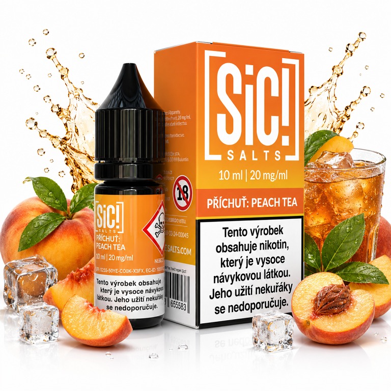 SIC! Salts Peach 10ml 20mg