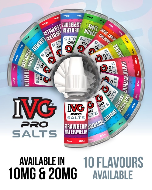 IVG Pro Salts Lemon Lime 10ml 10mg (Citron a limetka)