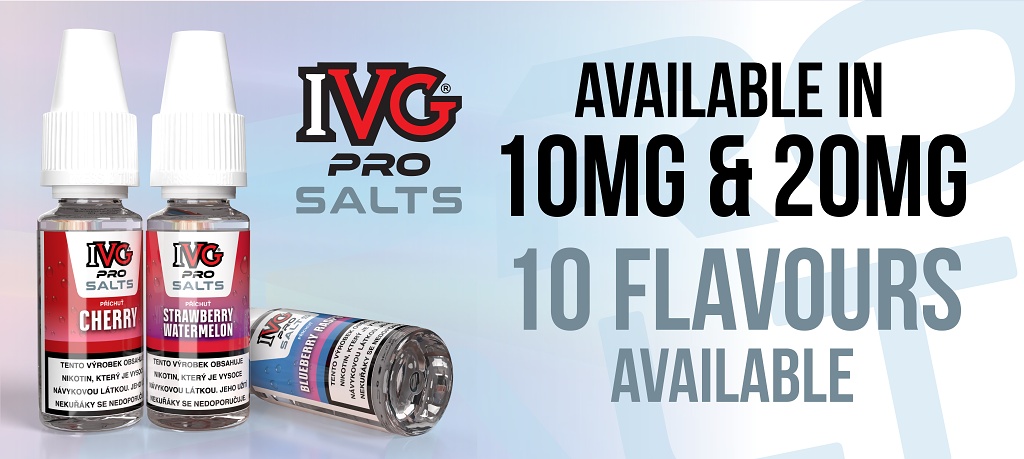 IVG Pro Salts Watermelon ICE 10ml 20mg (Ledový vodní meloun)